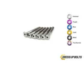 Dress Up Bolts 40mm Titanium Steering Wheel Kit