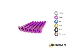 Dress Up Bolts 40mm Titanium Steering Wheel Kit