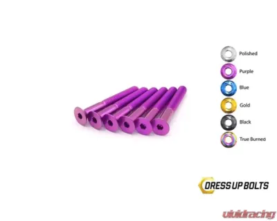 Dress Up Bolts 40mm Titanium Steering Wheel Kit - ACC-011-Ti-PRP