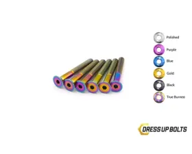 Dress Up Bolts 40mm Titanium Steering Wheel Kit