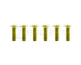 Dress Up Bolts Button Head Design Titanium Hardware Steering Wheel Kit