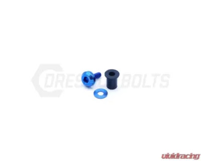 Dress Up Bolts Combo 6 Titanium Widebody Hardware - ACC-017-Ti-BLU