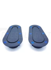 Dress Up Bolts Titanium AeroCatch Hood Pins Hardware Kit                                     - ACC-020-Ti-BLU - Image 2