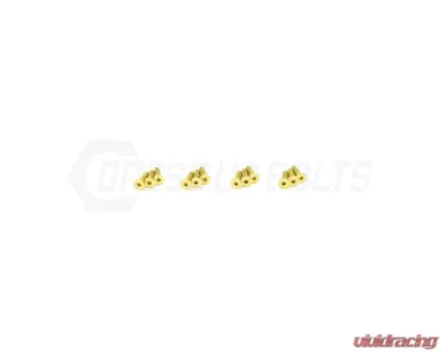 Dress Up Bolts Titanium AeroCatch Hood Pins Hardware Kit - ACC-020-Ti-GLD