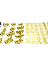 Dress Up Bolts Stage 1 Titanium Hardware Engine Bay Kit BMW E9X 335i 2007-2013                                     - BMW-002-Ti-GLD - Image 3