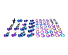 Dress Up Bolts Stage 1 Titanium Hardware Engine Bay Kit BMW E9X 335i 2007-2013