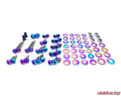 Dress Up Bolts Stage 1 Titanium Hardware Engine Bay Kit BMW E9X 335i 2007-2013 - BMW-002-Ti-TB