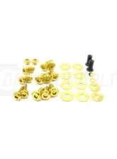 Dress Up Bolts Titanium Hardware Hood Kit BMW E9X 335i 2007-2013                                     - BMW-007-Ti-GLD - Image 4