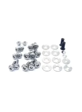Dress Up Bolts Titanium Hardware Hood Kit BMW E9X 335i 2007-2013                                     - BMW-007-Ti-POL - Image 4