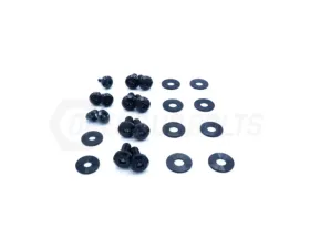 Dress Up Bolts Titanium Hardware Hood Kit BMW E82 135i 2007-2012