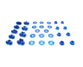 Dress Up Bolts Titanium Hardware Door Kit BMW E82 135i 2007-2012