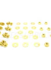 Dress Up Bolts Titanium Hardware Door Kit BMW E82 135i 2007-2012                                     - BMW-011-Ti-GLD - Image 3