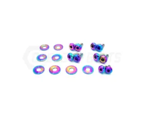 Dress Up Bolts Titanium Hardware Trunk Kit BMW E82 135i 2007-2012