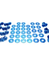Dress Up Bolts Stage 1 Titanium Hardware Engine Bay Kit BMW F3X 335i 2012-2015                                     - BMW-013-Ti-BLU - Image 2