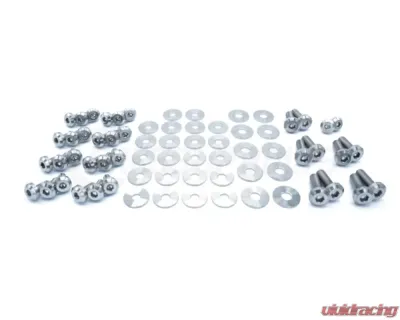 Dress Up Bolts Stage 1 Titanium Hardware Engine Bay Kit BMW F3X 335i 2012-2015 - BMW-013-Ti-POL