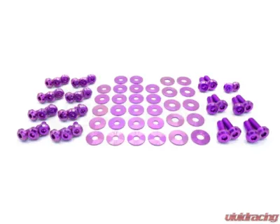Dress Up Bolts Stage 1 Titanium Hardware Engine Bay Kit BMW F3X 335i 2012-2015 - BMW-013-Ti-PRP