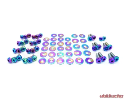 Dress Up Bolts Stage 1 Titanium Hardware Engine Bay Kit BMW F3X 335i 2012-2015 - BMW-013-Ti-TB