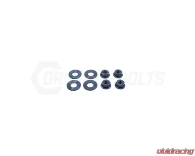 Dress Up Bolts Titanium Hardware Hood Kit BMW F3X 335i 2012-2015 - BMW-015-Ti-BLK