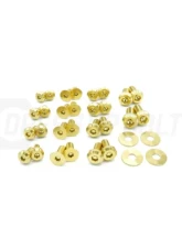 Dress Up Bolts Titanium Hardware Door Kit BMW F30 335i 2012-2015                                     - BMW-016-Ti-GLD - Image 2