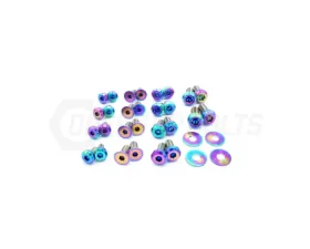 Dress Up Bolts Titanium Hardware Door Kit BMW F30 335i 2012-2015
