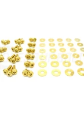 Dress Up Bolts Stage 1 Titanium Hardware Engine Bay Kit BMW F80 M3 2014-2018                                     - BMW-017-Ti-GLD - Image 3