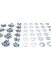 Dress Up Bolts Stage 1 Titanium Hardware Engine Bay Kit BMW F80 M3 2014-2018                                     - BMW-017-Ti-POL - Image 3