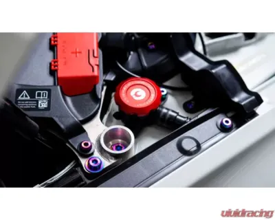 Dress Up Bolts Stage 2 Titanium Hardware Engine Bay Kit BMW F80 M3 2014-2018 - BMW-018-Ti-PRP