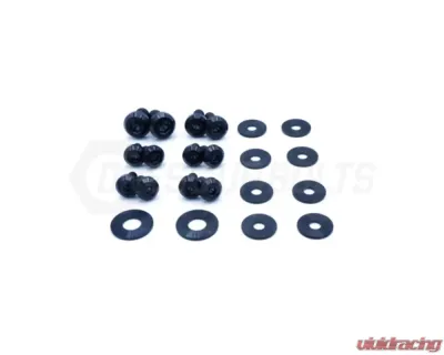 Dress Up Bolts Titanium Hardware Upper Fender Kit BMW F80 M3 2014-2018 - BMW-019-Ti-BLK