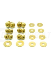 Dress Up Bolts Titanium Hardware Upper Fender Kit BMW F80 M3 2014-2018                                     - BMW-019-Ti-GLD - Image 2