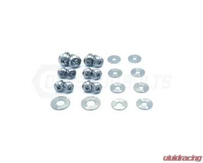 Dress Up Bolts Titanium Hardware Upper Fender Kit BMW F80 M3 2014-2018 - BMW-019-Ti-POL