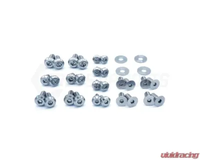 Dress Up Bolts Titanium Hardware Door Kit BMW F80 M3 2014-2018 - BMW-021-Ti-POL
