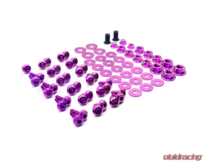 Dress Up Bolts Stage 2 Titanium Hardware Engine Bay Kit BMW E46 M3 2000-2006 - BMW-023-Ti-POL