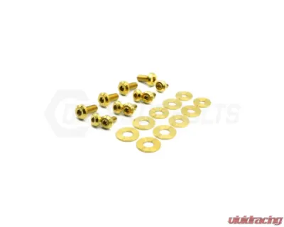 Dress Up Bolts Titanium Hardware Hood Kit BMW E46 M3 2000-2006 - BMW-024-Ti-POL