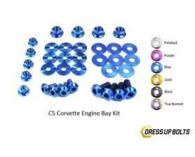 Dress Up Bolts Titanium Engine Bay Kit Chevrolet Corvette C5 | Z06 1997-2004