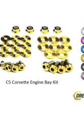 Dress Up Bolts Titanium Engine Bay Kit Chevrolet Corvette C5 | Z06 1997-2004                                     - CHE-002-Ti-GLD - Image 6