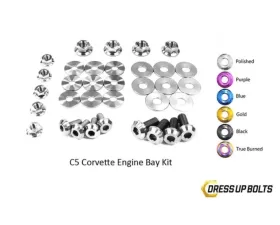 Dress Up Bolts Titanium Engine Bay Kit Chevrolet Corvette C5 | Z06 1997-2004