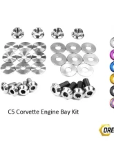 Dress Up Bolts Titanium Engine Bay Kit Chevrolet Corvette C5 | Z06 1997-2004                                     - CHE-002-Ti-POL - Image 6