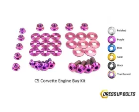Dress Up Bolts Titanium Engine Bay Kit Chevrolet Corvette C5 | Z06 1997-2004