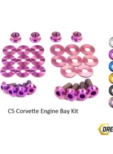 Dress Up Bolts Titanium Engine Bay Kit Chevrolet Corvette C5 | Z06 1997-2004                                     - CHE-002-Ti-PRP - Image 6