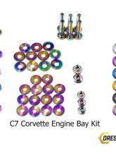 Dress Up Bolts Titanium Engine Bay Kit Chevrolet Corvette C7 2014-2019                                     - CHE-003-Ti-TB - Image 3