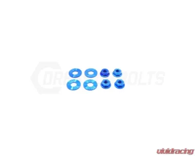Dress Up Bolts Titanium Hardware Hood Kit Chevrolet Camaro 2016+ - CHE-006-Ti-BLU