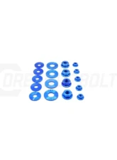 Dress Up Bolts Titanium Hardware Vented Hood Kit Chevrolet Camaro 2019+                                     - CHE-007-Ti-BLU - Image 3