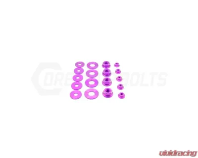 Dress Up Bolts Titanium Hardware Vented Hood Kit Chevrolet Camaro 2019+ - CHE-007-Ti-PRP