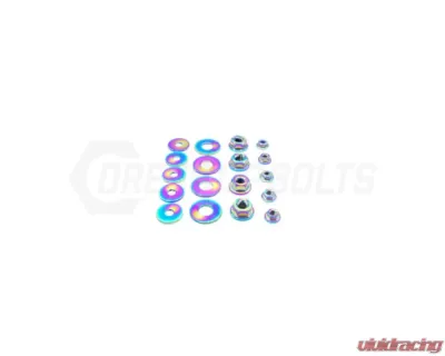 Dress Up Bolts Titanium Hardware Vented Hood Kit Chevrolet Camaro 2019+ - CHE-007-Ti-TB