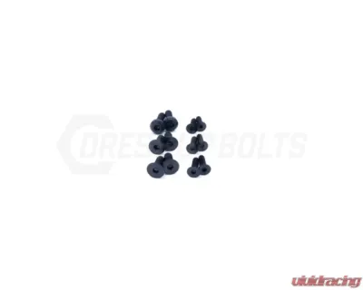 Dress Up Bolts Titanium Hardware Door Kit Chevrolet Camaro 2016+ - CHE-008-Ti-BLK