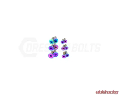 Dress Up Bolts Titanium Hardware Door Kit Chevrolet Camaro 2016+ - CHE-008-Ti-TB