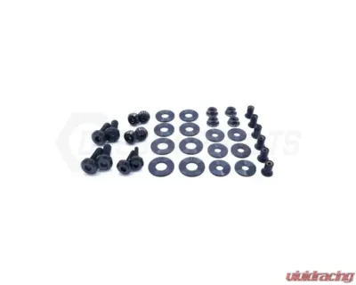 Dress Up Bolts Stage 2 Titanium Hardware Trunk Kit Chevrolet Camaro 2016+ - CHE-010-Ti-BLK