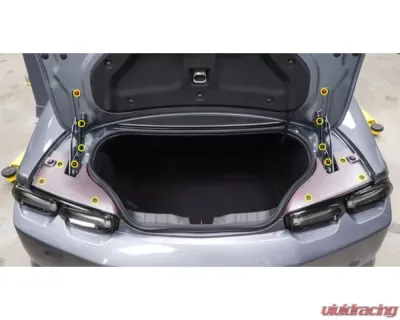 Dress Up Bolts Stage 2 Titanium Hardware Trunk Kit Chevrolet Camaro 2016+ - CHE-010-Ti-GLD