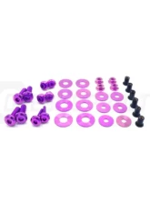 Dress Up Bolts Stage 2 Titanium Hardware Trunk Kit Chevrolet Camaro 2016+                                     - CHE-010-Ti-PRP - Image 3