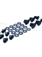 Dress Up Bolts Titanium Hardware Door Kit Chevrolet Corvette C6 2005-2013                                     - CHE-015-Ti-PRP - Image 2
